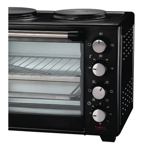 Horno Electrico 50 Lts Con Doble Anafe 2000 Watts